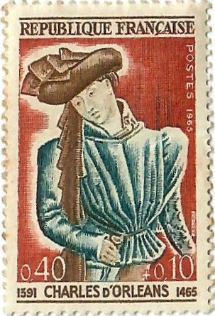 France - Commémoratif semi‑postal – Célébrités: Charles d’Orléans (1965)