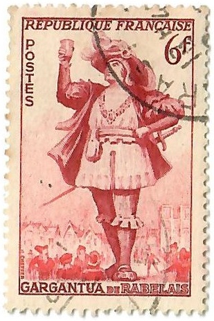 France - Héros et personnages de romans – Gargantua de Rabelais (1947)