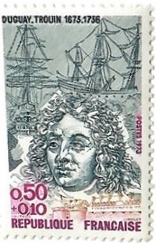 France - Commémoratif semi-postal – René Duguay-Trouin (1673–1736) (1973)