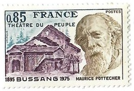 France - Commémoratif – Théâtre du Peuple de Bussang et Maurice Pottecher (1895–1975) (1975)