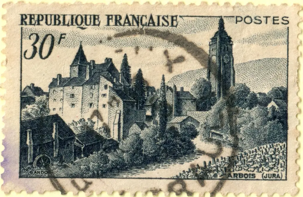 France - Vues de villes de France – Arbois (Jura) (1955)